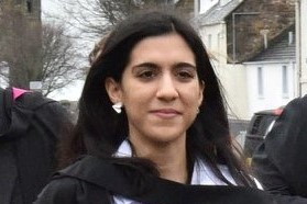 An image of Maris Tsalakou a MSc Graduate from the School of Mathematics and Statistics