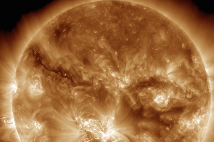 close up of sun