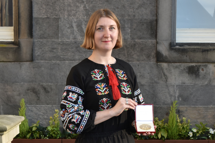 Darya Tsymbalyuk has been awarded the Principal's Medal