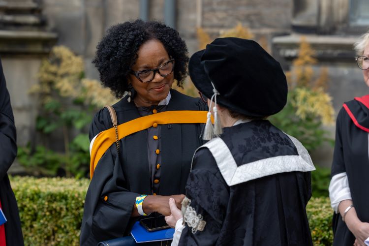 Modern Languages celebrates Gis&egrave;le Pineau's honorary doctorate