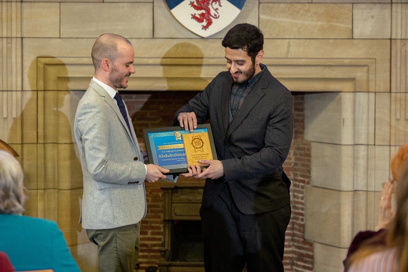 Prize for Abdulrahman Alsayed