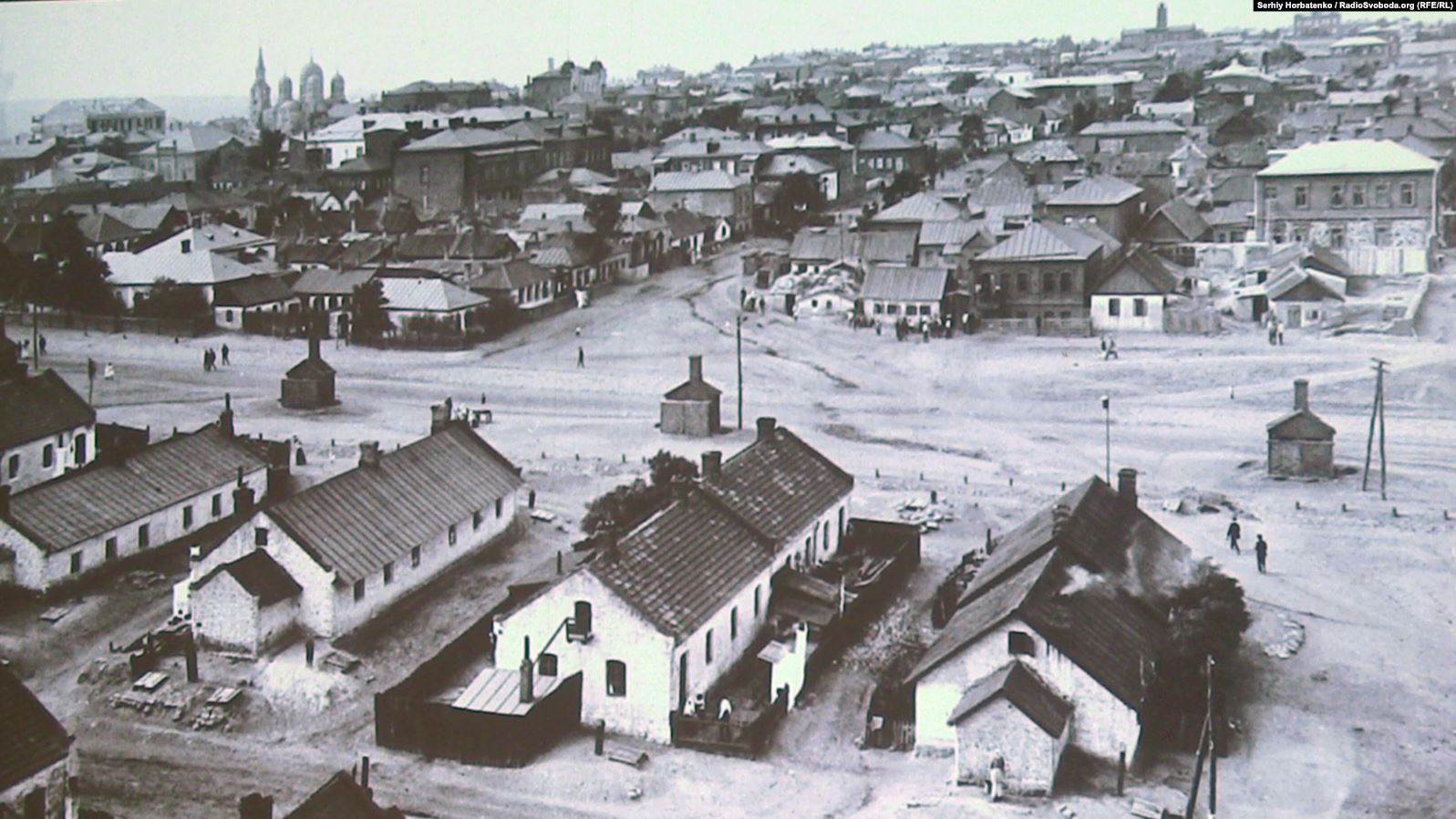 Hugesovka in early 20th century, photo from the exhibition