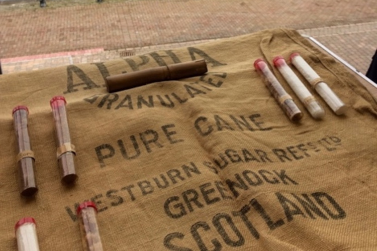 Sugar sacks at Greenock