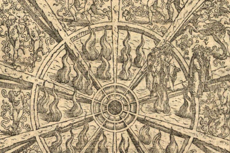 Illustration to Canto 25, Inferno