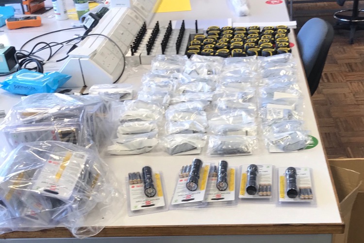 Teaching lab kits are ready to go out to our students