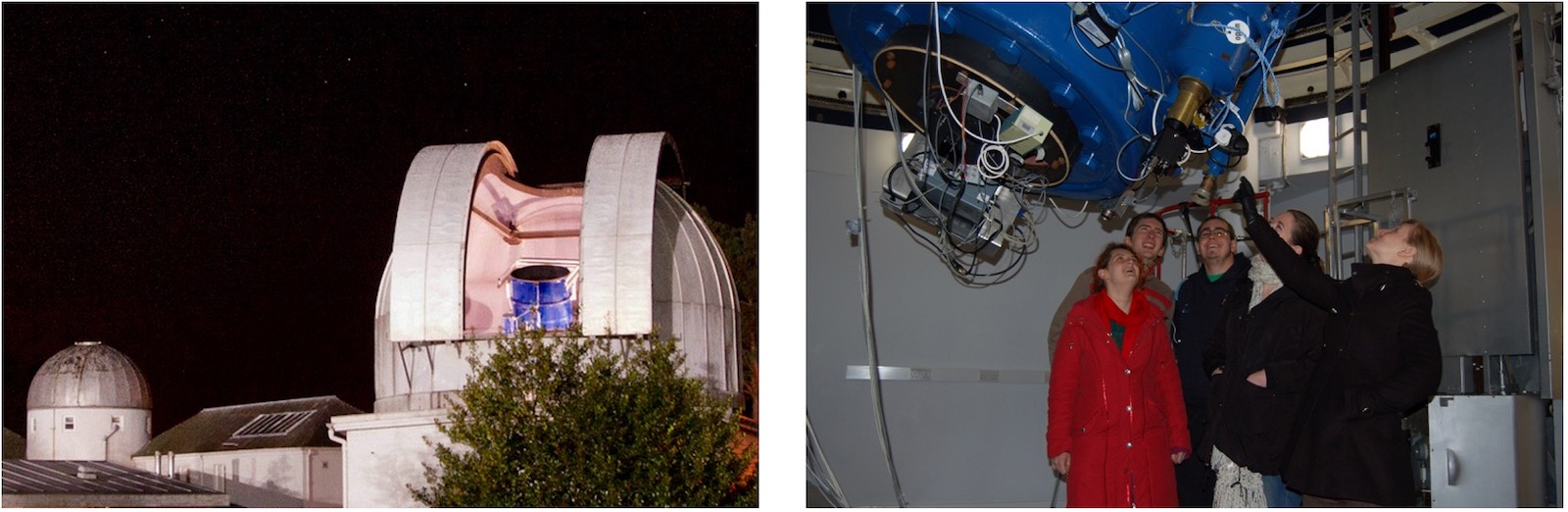 Telescope at the observatory.