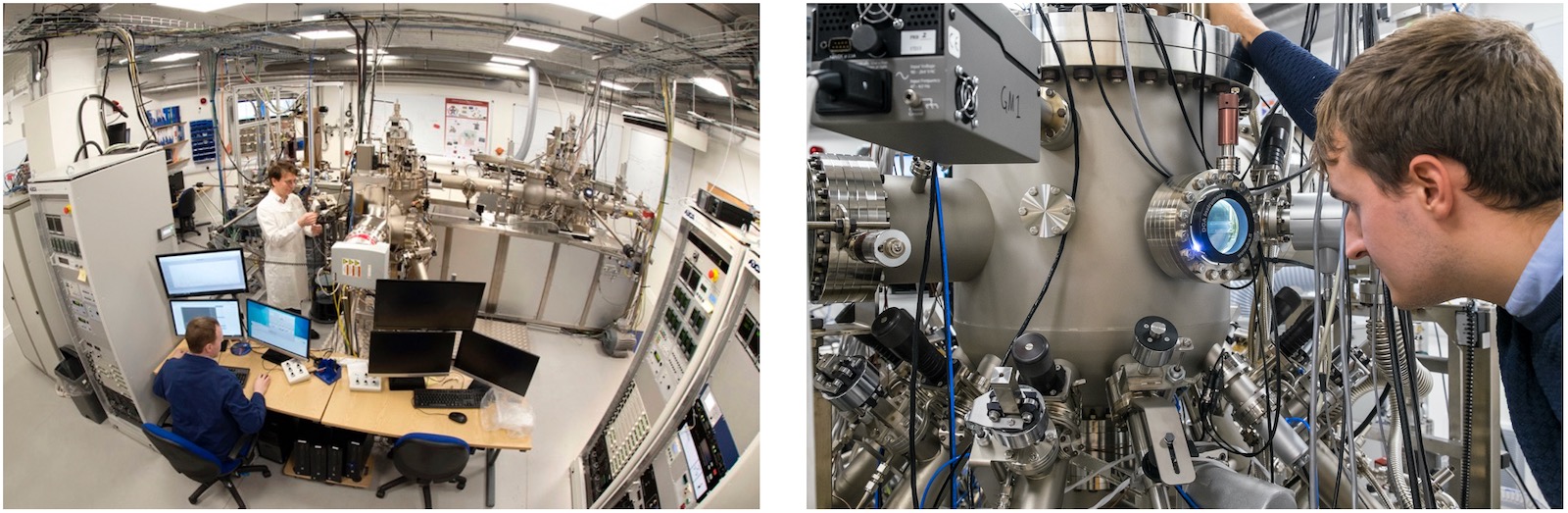 MBE molecular beam epitaxy apparatus, © broad daylight