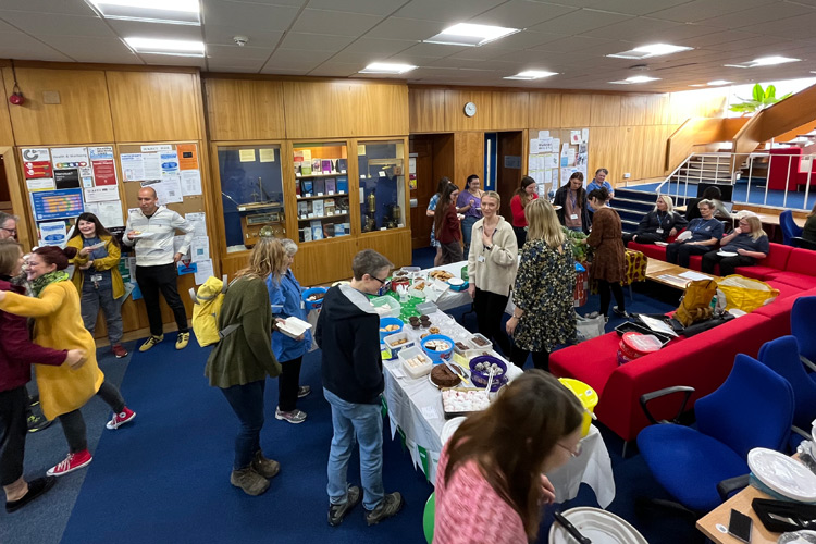 A successful Macmillan coffee morning fundraiser