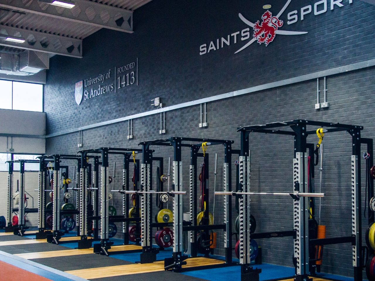 The performance suite provides a dedicated space for University performance teams and athletes to train.