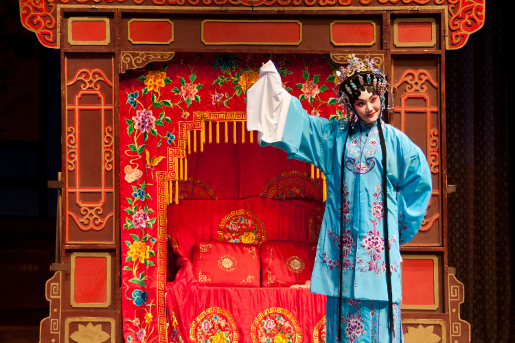 Chinese Cantonese Opera actress