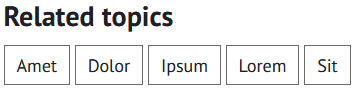 Related topics tags
