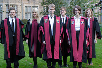 Postgraduate students in a society